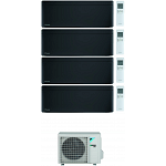 CONDIZIONATORE DAIKIN STYLISH TOTAL BLACK WI-FI QUADRI SPLIT 7000+9000+9000+9000 BTU INVERTER GAS R-32 4MXM68N A+++