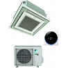 CONDIZIONATORE DAIKIN CASSETTA A 4 VIE FULLY FLAT 12000 BTU MONOSPLIT INVERTER FFA35A9 CON COMANDO A FILO E GRIGLIA A++
