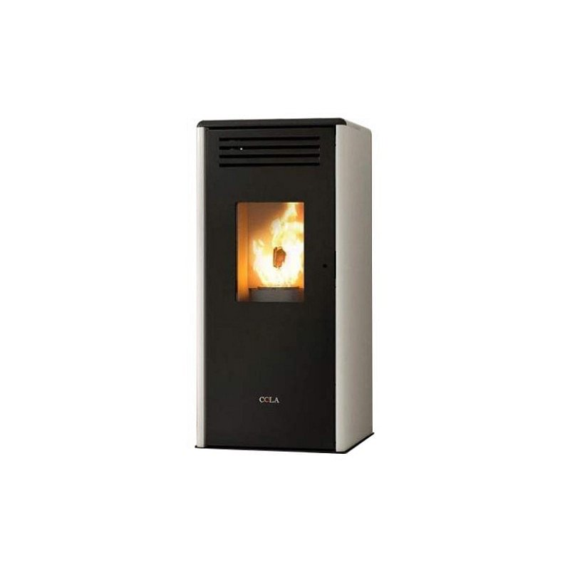 https:zetaidraulica.gumlet.io stufa a pellet anselmo cola smart 697 kw in acciaio e top in maiolica colore bianco ad aria
