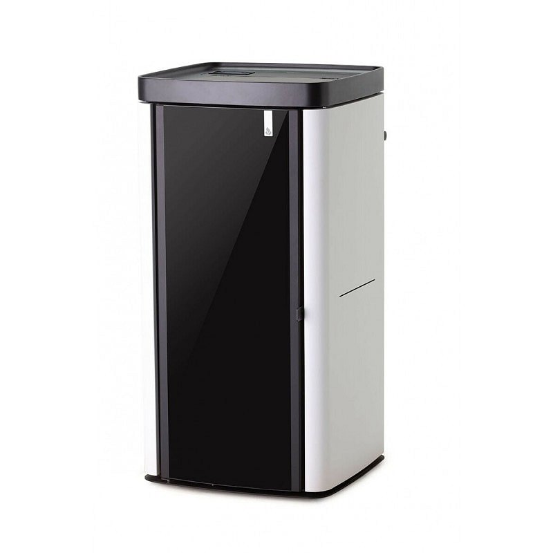 https:zetaidraulica.gumlet.io termostufa a multicombustibile girolami soft 209 kw in acciaio colore bianco con top in maiolica con acqua calda sanitaria
