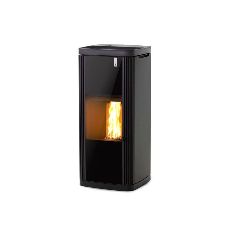 https:zetaidraulica.gumlet.io stufa a multicombustibile girolami vert 122 kw in acciaio colore nero con top in maiolica ad aria