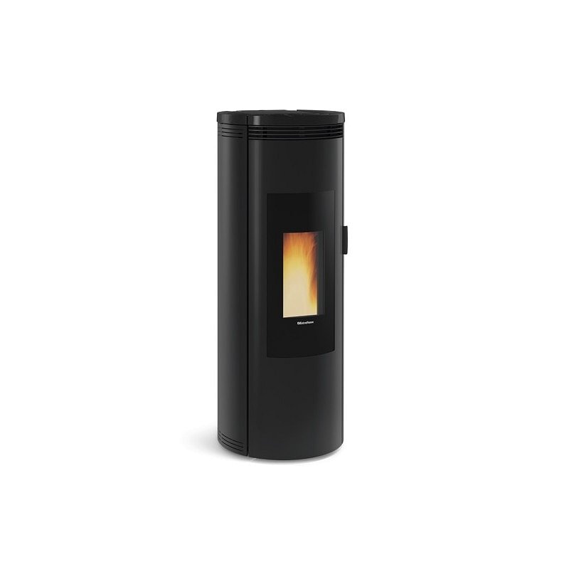 https:zetaidraulica.gumlet.io stufa a pellet la nordica extraflame amika 8 kw in acciaio colore nero ad aria