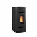 https:zetaidraulica.gumlet.io stufa a pellet la nordica extraflame klaudia 8 kw in acciaio e top maiolica colore nero ad aria