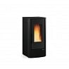 STUFA A PELLET LA NORDICA EXTRAFLAME DAHIANA 5.0 10 KW IN ACCIAIO E TOP IN GHISA COLORE NERO AD ARIA
