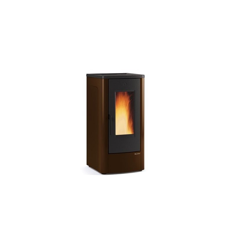 https:zetaidraulica.gumlet.io stufa a pellet la nordica extraflame dahiana 10 kw in acciaio e top in ghisa colore bronzo ad aria