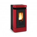 https:zetaidraulica.gumlet.io stufa a pellet la nordica extraflame lucia 121 kw in maiolica colore bordeaux ad aria