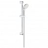 GROHE TEMPESTA 100 SET ASTA DOCCIA A 2 GETTI