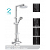 NIKLES COLONNA DOCCIA FRESH SL SHOWER SYSTEM 7 SOFFIONE TONDO