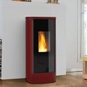https:zetaidraulica.gumlet.io stufa a pellet piazzetta p220 m 85 kw in maiolica colore rosso lava ad aria wifi
