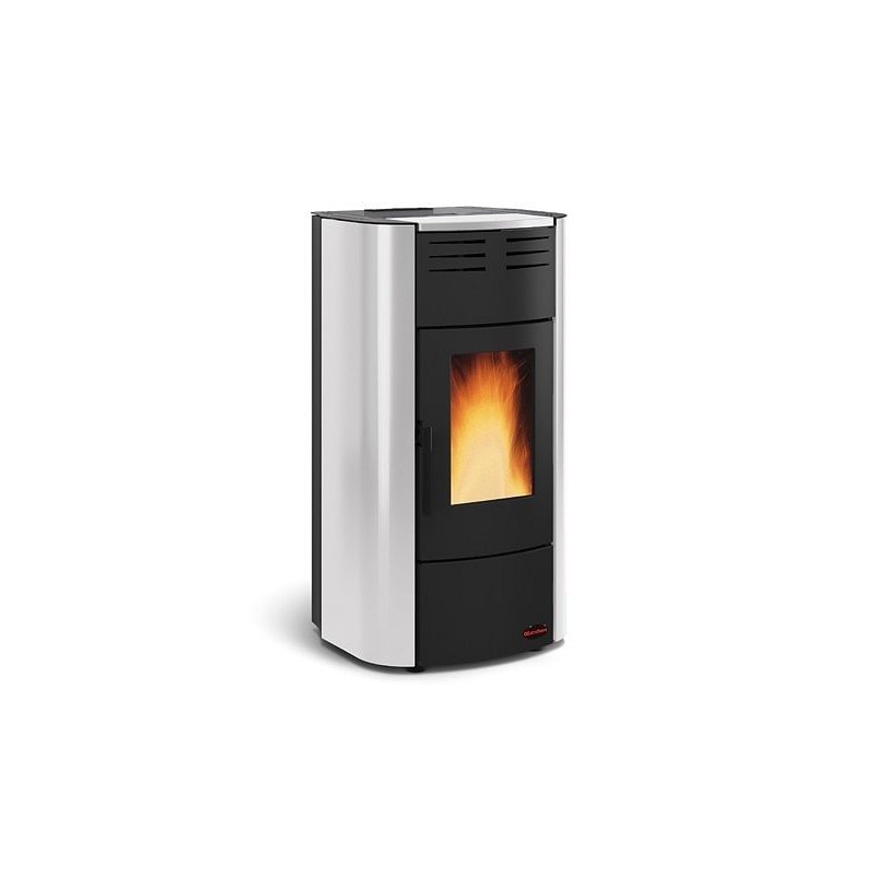 https:zetaidraulica.gumlet.io termostufa idro a pellet la nordica extraflame raffaella idro h15 181 kw in acciaio colore grigio luce
