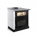 https:zetaidraulica.gumlet.io cucina a legna la nordica extraflame verona xxl con rivestimento in maiolica 70 kw colore bianco ad aria
