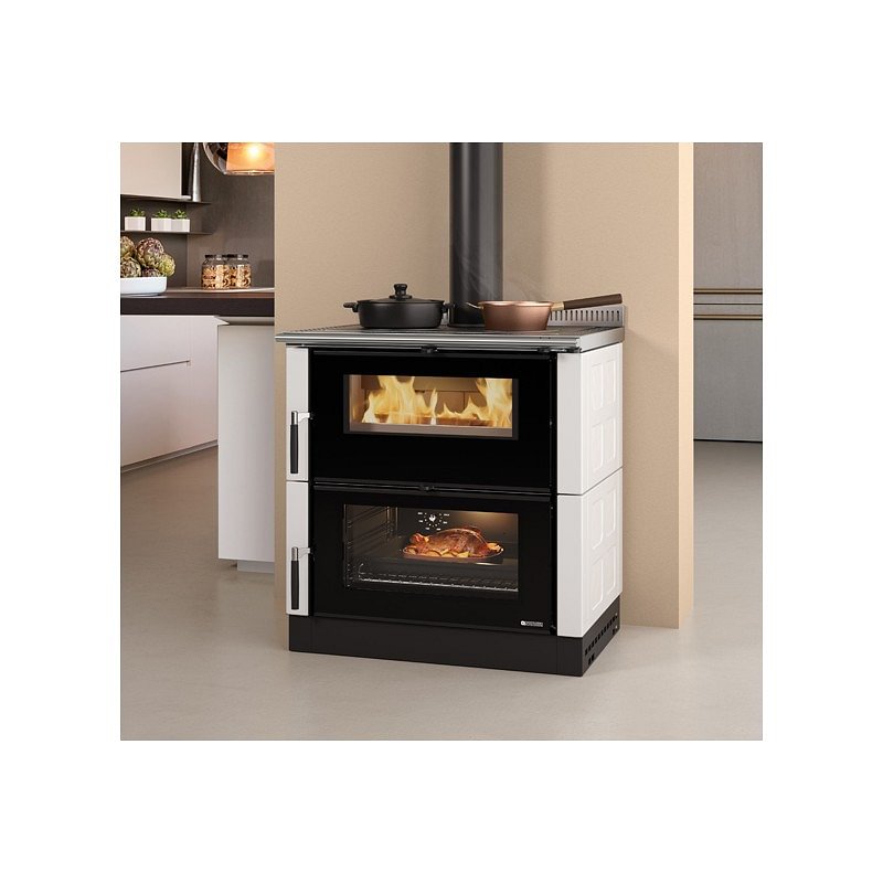 https:zetaidraulica.gumlet.io cucina a legna la nordica extraflame verona xxl con rivestimento in maiolica 70 kw colore bianco ad aria