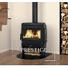 STUFA A LEGNA LA NORDICA EXTRAFLAME TAHITI EPS 8,0 KW INTERAMENTE IN GHISA SMALTATA AD ARIA