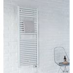 SCALDASALVIETTE TERMOARREDO ELETTRICO ZEHNDER AURA BIANCO 80X40 PBEZ-080-40/MQ-9016