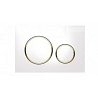 GEBERIT  PLACCA SIGMA 20 BIANCA/ORO/BIANCA 