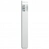 RADIATORE TERMOSIFONE CALORIFERO ALLUMINIO FARAL TROPICAL INTERASSE 800 80 CM
