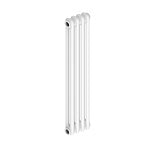 ERCOS COMBY RADIATORE A COLONNA 4 ELEMENTI 2 COLONNE INTERASSE 800 mm TERMOSIFONE TUBOLARE IN ACCIAIO