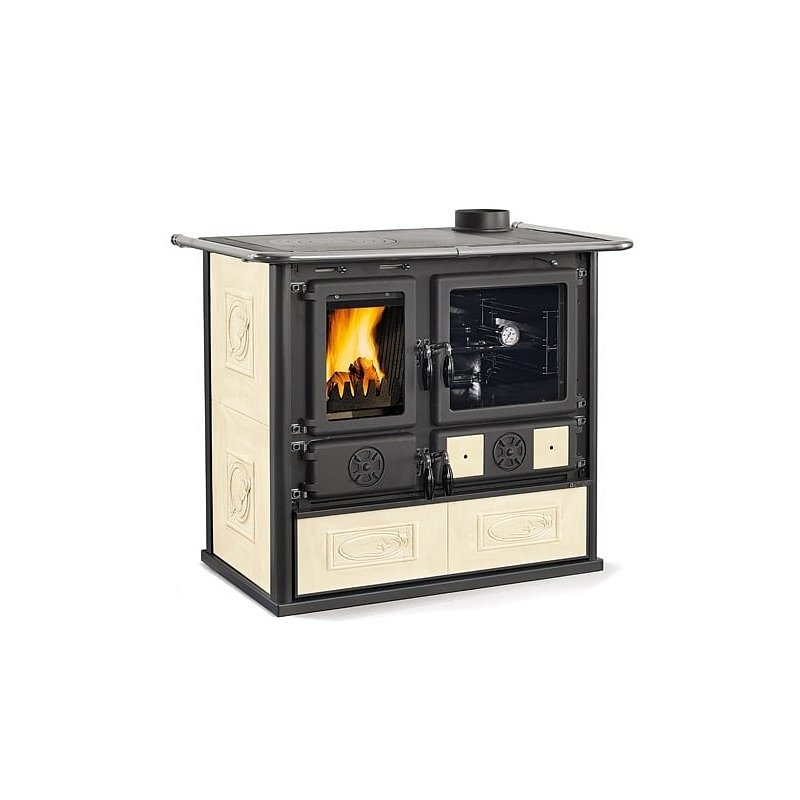 https:zetaidraulica.gumlet.io cucina a legna la nordica extraflame rosa 40 liberty con rivestimento in ceramica 84 kw colore panna ad aria