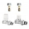 Arteclima Kit Valvola + Detentore dritti 3/8 + Raccordi per Radiatori