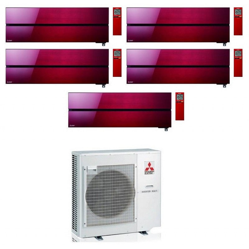 https:zetaidraulica.gumlet.io condizionatore mitsubishi penta split kirigamine style rosso 900012000120001200012000 btu wifi inverter mxz 5f102vf