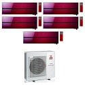 https:zetaidraulica.gumlet.io condizionatore mitsubishi penta split kirigamine style rosso 90009000900090009000 btu wifi inverter mxz 5f102vf