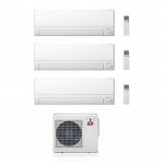 CONDIZIONATORE MITSUBISHI TRIAL SPLIT MSZ-BT 9000+12000+12000 BTU WIFI INVERTER MXZ-3F54VF A+++