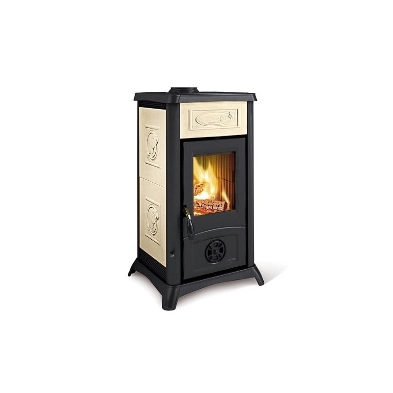 https:zetaidraulica.gumlet.io stufa a legna la nordica extraflame gemma 60 kw in maiolica colore liberty panna ad aria
