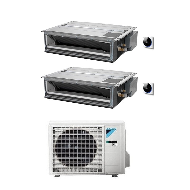 https:zetaidraulica.gumlet.io condizionatore daikin dual split canalizzabile ultrapiatto 900012000 btu inverter 2mxm68n con comando a filo