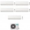 CONDIZIONATORE HISENSE PENTA SPLIT NEW ENERGY 9000+9000+9000+12000+12000 BTU WIFI INVERTER 5AMW125U4RTA A++