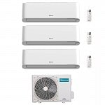 CONDIZIONATORE HISENSE TRIAL SPLIT ENERGY PRO PLUS 9000+9000+12000 BTU WIFI INVERTER 3AMW62U4RJC A++