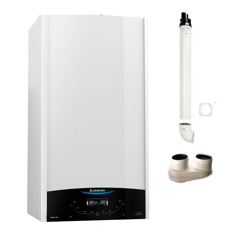 https:zetaidraulica.gumlet.io caldaia ariston genus one a condensazione camera stagna 24 kw metanogpl 3301018 kit fumi omaggio
