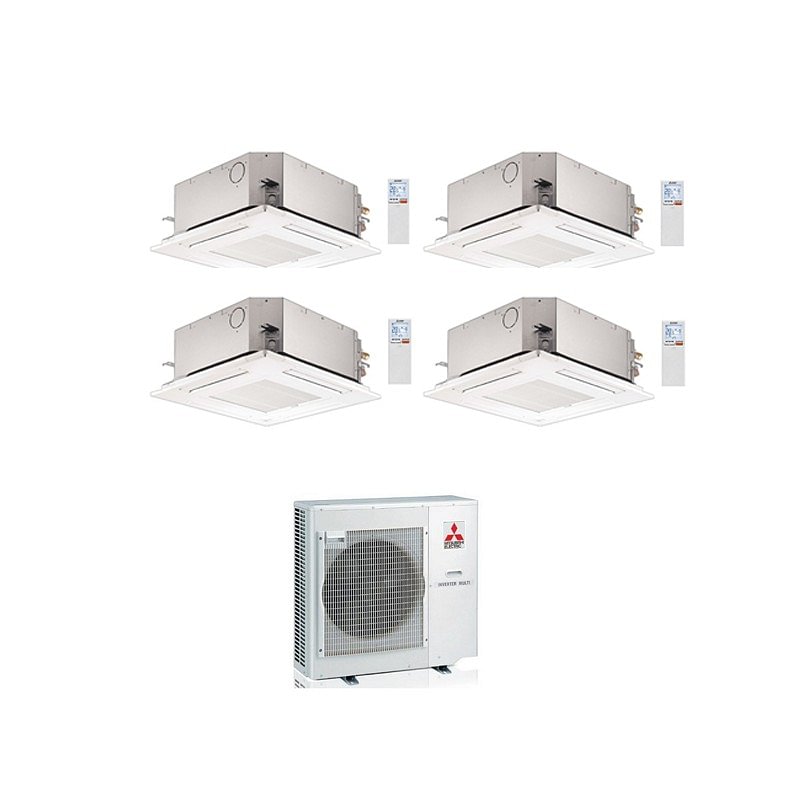 https:zetaidraulica.gumlet.io condizionatore mitsubishi quadri split cassetta a 4 vie slz m 90009000900012000 btu wifi inverter mxz 4f80vf3
