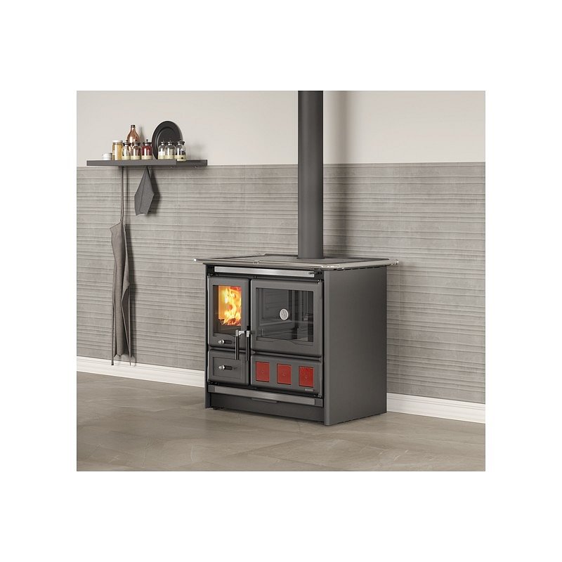 https:zetaidraulica.gumlet.io cucina a legna la nordica extraflame rosa xxl 50 vst steel 11 kw colore nero antracite ad aria