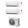 CONDIZIONATORE FERROLI DUAL SPLIT GIADA M 12000+18000 BTU WIFI INVERTER ESTERNA 27-3 A++