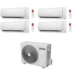CONDIZIONATORE FERROLI QUADRI SPLIT GIADA M 9000+9000+9000+12000 BTU WIFI INVERTER ESTERNA 28-4 A++