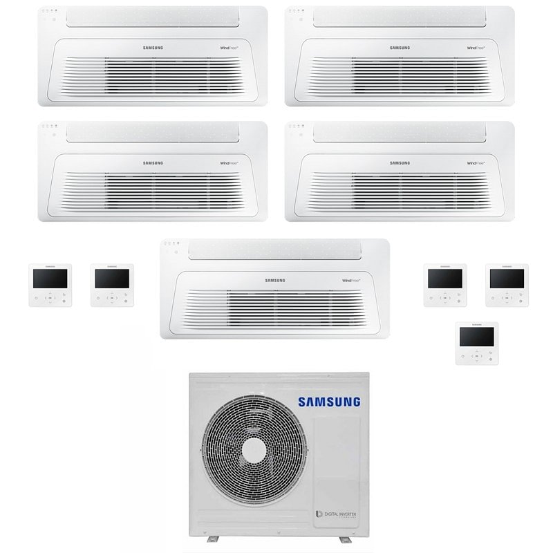 https:zetaidraulica.gumlet.io condizionatore samsung penta split cassetta a 1 via windfree 900012000120001200012000 btu inverter aj100txj5kg eu