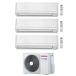 CONDIZIONATORE TOSHIBA TRIAL SPLIT SEIYA SMART 5000+9000+9000 BTU WIFI INVERTER RAS-3M18G3AVG-E A+++