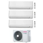 CONDIZIONATORE TOSHIBA TRIAL SPLIT SEIYA CLASSIC 12000+18000+18000 BTU INVERTER RAS-5M34G3AVG-E A++