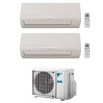 CONDIZIONATORE DAIKIN DUAL SPLIT SENSIRA 7000+7000 BTU INVERTER 2MXF40A A++
