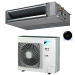 CONDIZIONATORE DAIKIN CANALIZZABILE ULTRAPIATTO MEDIA PREVALENZA 24000 BTU MONOSPLIT INVERTER R32 FBA71A CON COMANDO A FILO A+