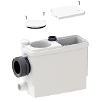 TRITURATORE WC SANITRIT SFA SANIPACK PRO UP SKUP DA INCASSO PER SCARICO BAGNO LAVABO E DOCCIA COMPLETO