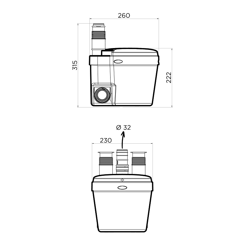https:zetaidraulica.gumlet.io pompa di scarico cucina ed acque chiare sanitrit sfa watersan 11 ws11