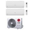 CONDIZIONATORE LG DUAL SPLIT WINNER WI-FI INTEGRATO 9000+12000 BTU INVERTER MU2R17 A++