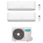 CONDIZIONATORE HISENSE DUAL SPLIT HI-COMFORT 9000+9000 BTU WIFI INVERTER 2AMW35U4RGC A++
