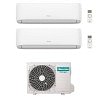 CONDIZIONATORE HISENSE DUAL SPLIT HI-COMFORT 9000+9000 BTU WIFI INVERTER 2AMW42U4RGC A++