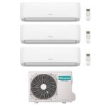 CONDIZIONATORE HISENSE TRIAL SPLIT HI-COMFORT 7000+7000+12000 BTU WIFI INVERTER 3AMW52U4RJA A++