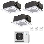 CONDIZIONATORE PANASONIC TRIAL SPLIT CASSETTA 4 VIE 12000+12000+12000 BTU INVERTER CU-4Z80TBE A++