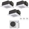 CONDIZIONATORE PANASONIC TRIAL SPLIT CASSETTA 4 VIE 12000+12000+18000 BTU INVERTER CU-4Z80TBE A++