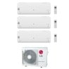 CONDIZIONATORE LG TRIAL SPLIT LIBERO SMART 7000+12000+18000 BTU WIFI INVERTER MU4R25 A++