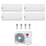 CONDIZIONATORE LG QUADRI SPLIT LIBERO SMART 7000+7000+7000+7000 BTU WIFI INVERTER MU4R25 A++